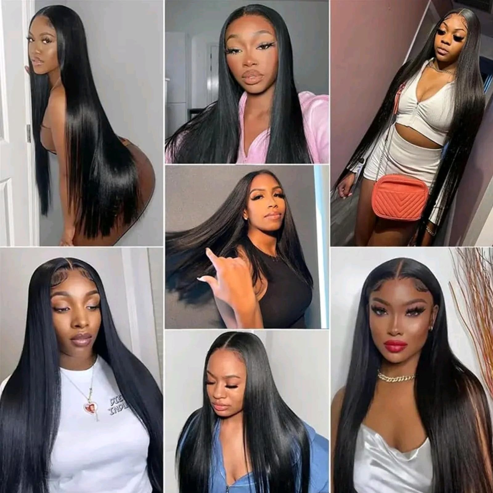 Natural Indian human hair bundle by yuccy, 100g raw unprocessed 16A Indian hair bundle with full, healthy strands.