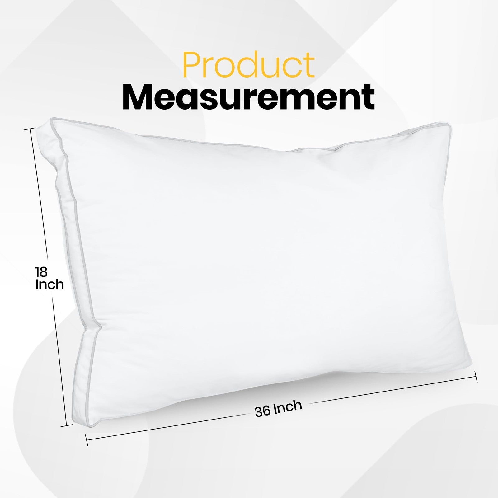 Set of two Utopia Bedding king size white bed pillows, soft and fluffy for comfortable sleeping.