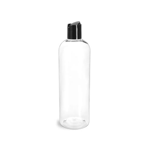 SKS Bottle Packaging 8 Oz Clear Bottles Cosmo Round Plastic - SKS Bottle & Packaging, Inc. Official Imagery - 1