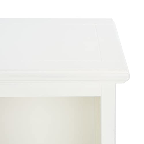 SAFAVIEH Furniture - Maralah 5-Shelf Storage Unit - White - - Product Imagery