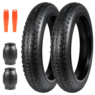 BALINGE 20x3 fat electric bike tire for mountain and snow eBikes, heavy-duty rubber tread with rugged design