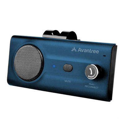 Avantree CK11 Bluetooth 5.0 car kit with 3W loud speakerphone and hands-free cell phone calling device