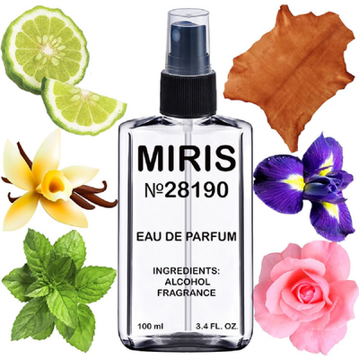 MIRIS Inspired Donna Eau de Parfum women spray 3.4oz bottle with elegant packaging and fragrance label, long-lasting scent.