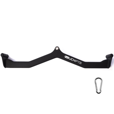 Mucnfts LAT Pulldown Attachments: Thick ergonomic back and tricep handle cable bar for strength training exercises.