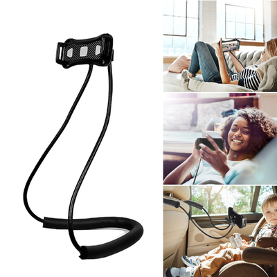 YUNLEJP lazy neck phone holder stand, flexible hands-free bed holder for mobile phones, adjustable and comfortable to wear.