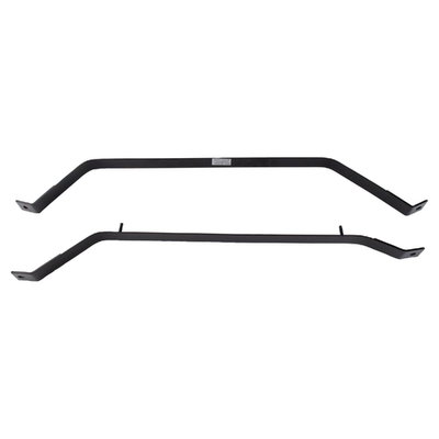 TRQ Fuel Tank Strap black galvanized steel for 2013-20 Ford Fusion and Lincoln MKZ FWD