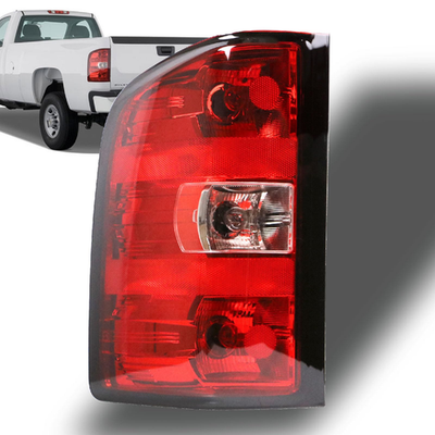 Nakuuly tail light for 07-13 Chevy Silverado 1500 2500HD left side red modern design