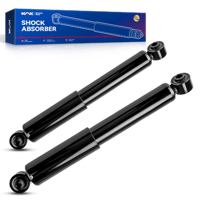 KAX rear shock absorbers struts for 2008 Saturn Astra, 2-pack, automotive suspension components with metal and rubber parts