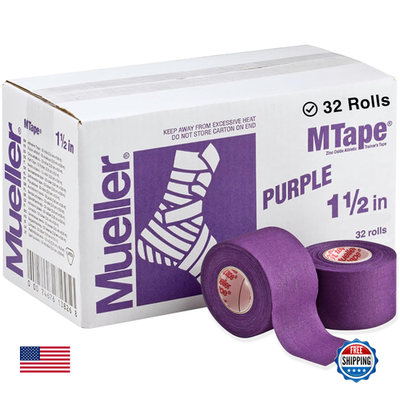Unbranded athletic tape roll from Mueller Sports Medicine Mtape Team Pack, ideal for sports injury support and muscle stabilization.