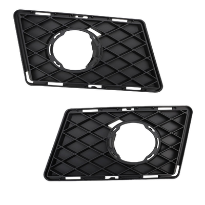 TRQ Fog Light Bezel Set for 2010-2012 Mercedes-Benz GLK350 driver and passenger sides