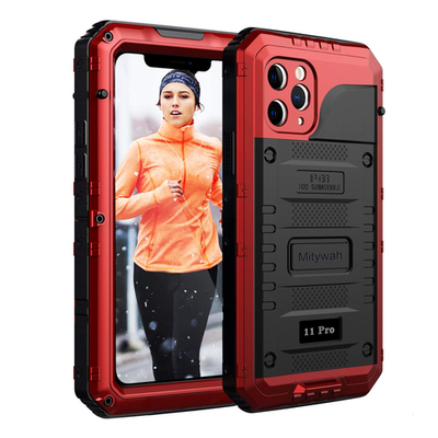 Unbranded waterproof heavy-duty shockproof case for iPhone 11 Pro, military-grade protection with rugged design