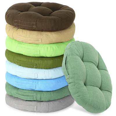 Gerrii 8-piece kids floor cushions for classroom and home seating, 15x15 inches, colorful and flexible for comfortable seating.