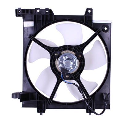 OTN TONG YANG radiator cooling fan assembly for Subaru Legacy Outback Baja 2.5L 00-06, showing the fan blades and motor.