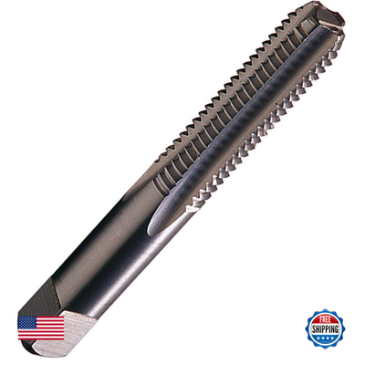 Champion industrial high-speed steel tap set with multiple sizes, used for precise threading and metalworking tasks.