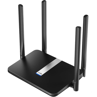 Dual band Cudy AC1200 LTE modem router with SIM card slot, supporting 1200Mbps mesh Wi-Fi connectivity.