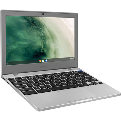 Apple Samsung Chromebook 4 with 11.6-inch HD display, Chrome OS, Intel Celeron N4000, 4GB RAM, sleek design
