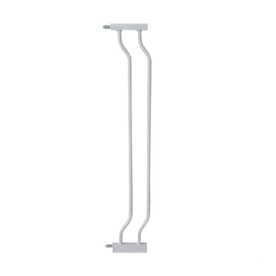 Flower Frail baby gate extension, pressure-mounted, extra wide 34-38.5 inches, for securing doorways and stairways.