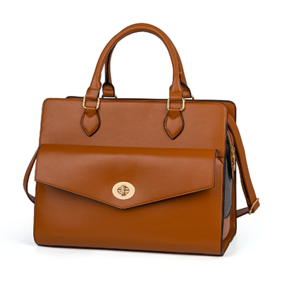 Stylish leather pet carrier purse for small dogs and cats, airline approved with ventilation and detachable shoulder strap