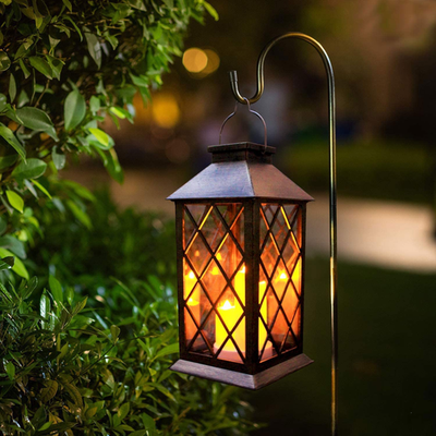 Guanfu solar outdoor garden hanging lantern with waterproof PVC design, ideal for decorative and lighting purposes.