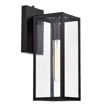 Dusk to Dawn outdoor wall lantern from Micsiu, 14.5-inch exterior wall mount light fixture with classic design