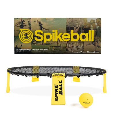 Spikeball The Original Kit 1-Ball Game Set with net and ball for outdoor yard, camping, and outdoor recreational play.