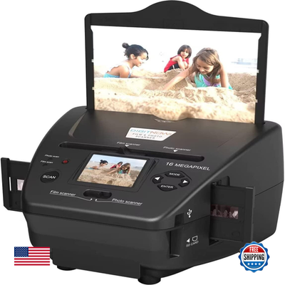 Unbranded Digitpro digital film photo scanner converting 35mm slides and negatives for high-quality digital images.