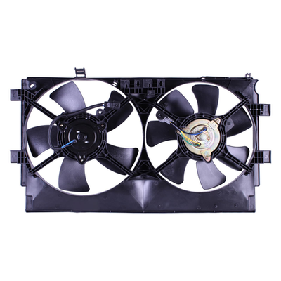 OTN TONG YANG radiator cooling fan assembly for 2008-2017 Mitsubishi Lancer EVO Sportback, showing the fan and mounting components.