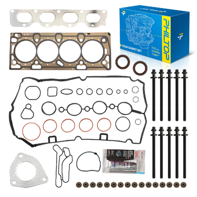 PHILTOP HS26516PT1 head gasket set for Chevy Cruze, Encore, Sonic, Trax 1.4T engine, showing gasket components on a white background.