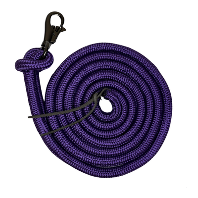 Equine training lead rope by Kensington Protective Products, featuring durable nylon material and a metal clip for secure handling.