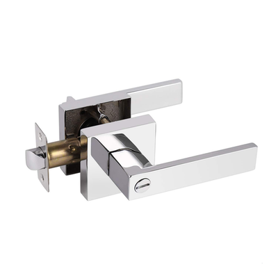 Probrico heavy duty privacy door handle lever with contemporary square design, suitable for interior doors.