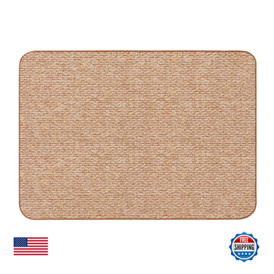 House, Home and More skid-resistant indoor area rug featuring a plush, colorful design for home comfort and safety.
