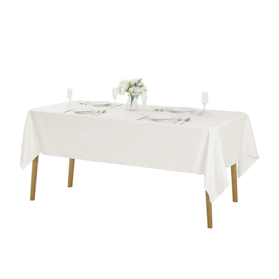 Rectangle tablecloth from Unbranded Cupuamon, 60x120 inches, washable polyester fabric, draped over a dining table.