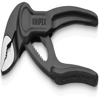 KNIPEX Cobra XS water pump pliers with adjustable jaws and ergonomic handles, shown in a close-up view.