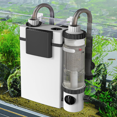 hygger quiet hang-on back aquarium filter for 5-30 gallon small fish tanks, canister filter with adjustable flow