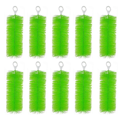 RINOO 10 Pack green fish pond filter brushes for koi pond aquarium water filtration