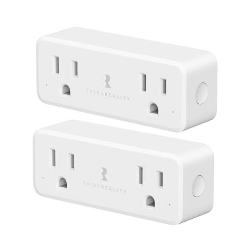 THIRDREALITY Smart Dual Plug 2 Pack Zigbee 2 in 1 Smart - THIRDREALITY Official Imagery - 1