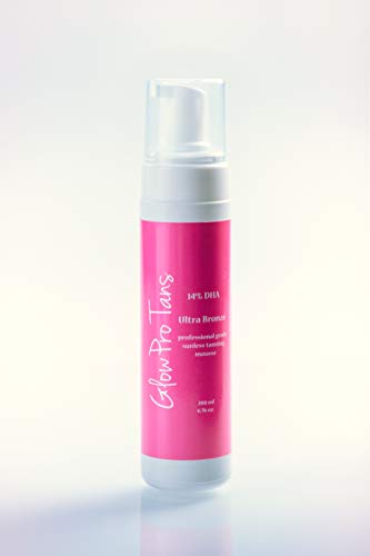 GlowPro Tans Professional Strength Tanning Mousse - 14% DHA - Spray Ta - View 1