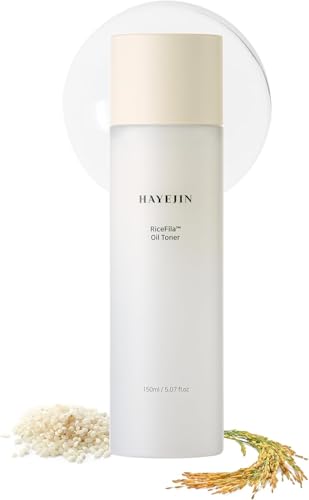 HAYEJIN RiceFila Oil Toner - Rice Bran Milky Face Toner Cream - Product Imagery