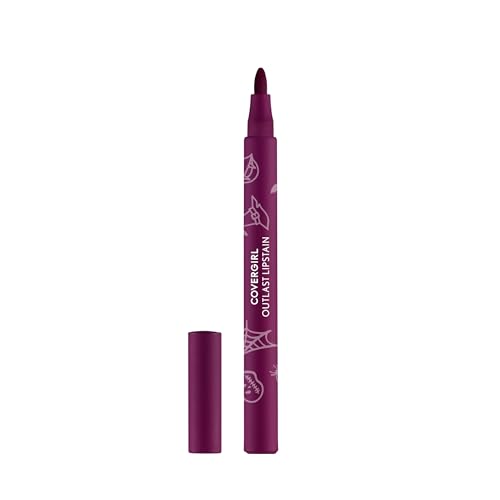 Covergirl Outlast Lipstain, 91 Extra Witchy, Smooth Applicatio...