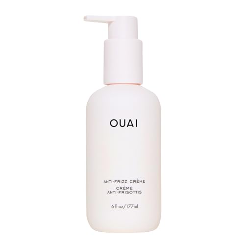 OUAI Anti Frizz Cream - Paraben, Phthalate & Sulfate Free (6 oz) - Product Imagery
