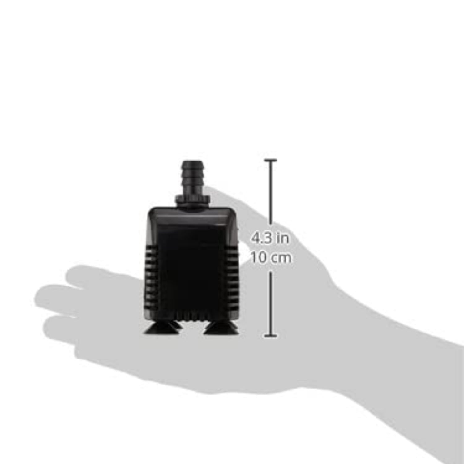 Black Fluval pump for EVO13.5, Flex 15, and Spec 16 aquariums, compact and efficient aquarium circulation device.