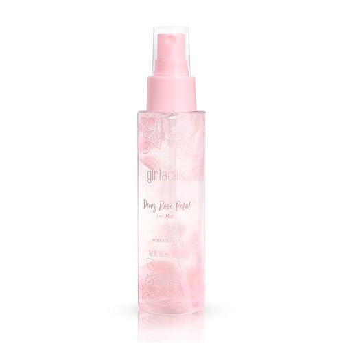 Girlactik Rose Petal Dewy Face Mist Hydrating Facial Spray - Girlactik Official Imagery - 1