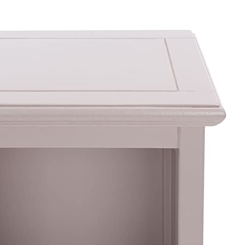 SAFAVIEH Furniture - Maralah 5-Shelf Storage Unit - Grey - Solid - Product Imagery