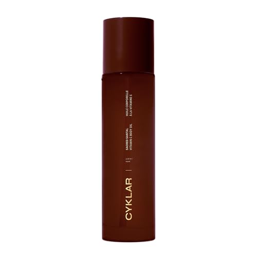 CYKLAR Vitamin C Body Oil for Women Men Sacred Santal - CYKLAR Official Imagery - 1