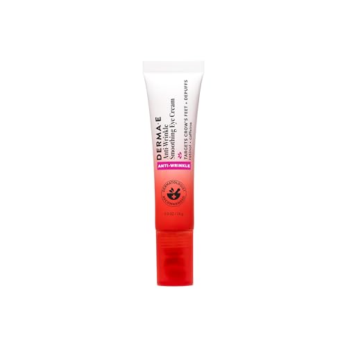 Derma E Anti Wrinkle Smoothing Eye Cream 0 5 Fl Oz Caffeine - Derma E Official Imagery - 1