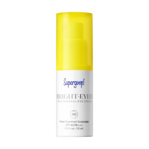 Supergoop! Women's Bright-Eyed 100% Mineral Eye Cream SPF 40