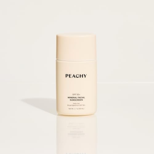 Peachy Mineral Facial Sunscreen SPF 50 - Peachy Official Imagery - 1