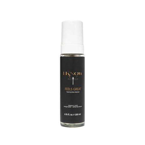 IKNOW FEELS GREAT Foaming Face Cleanser Gentle Facial - IKNOW Official Imagery - 1