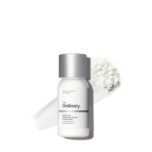 The Ordinary Sulfur 10% Powder-to-Cream Acne Spot Treatment - Product Imagery