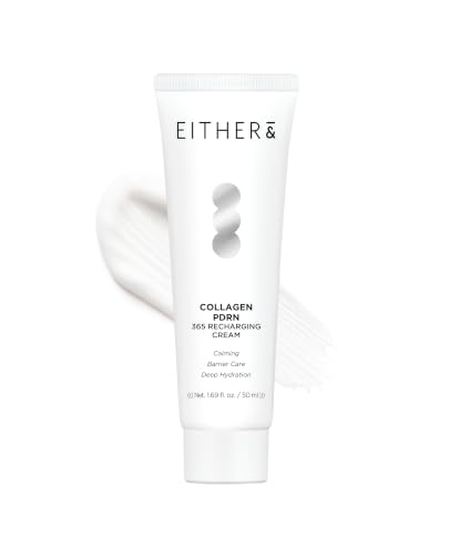 EITHER Collagen PDRN 365 Recharging Cream Day Night Face - EITHER& Official Imagery - 1